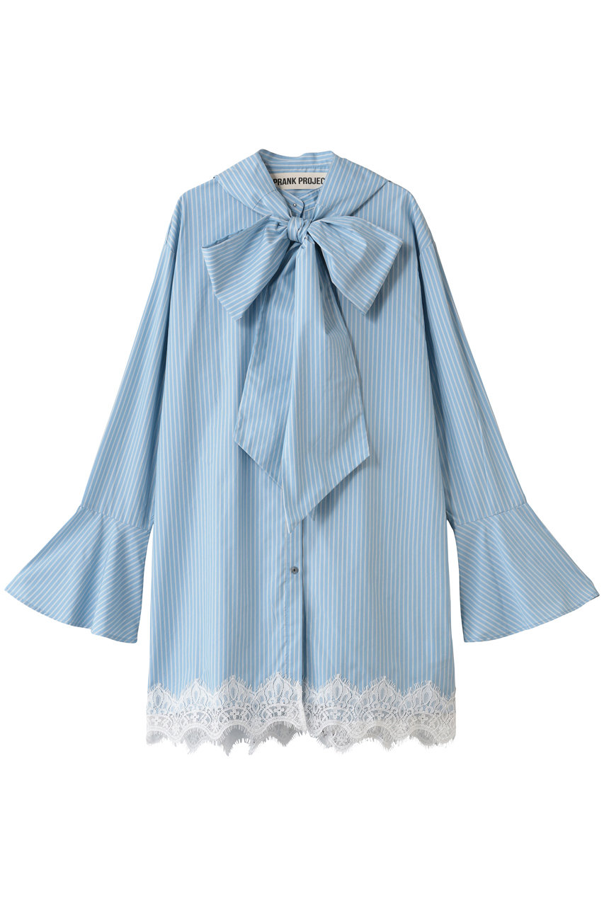 プランク プロジェクト/PRANK PROJECTのボウタイシャツ / Bow tie shirt(BLU(ブルー)/31252315104)