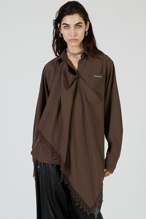 プランク プロジェクト/PRANK PROJECTのスカーフシャツ / Scarf Shirt(110400/110403)