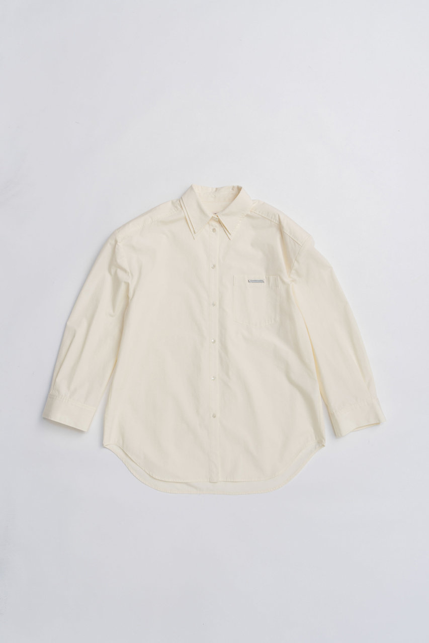 PRANK PROJECT ダブルカラーパワショルオーバーシャツ / Double Collar Power Shirt Over Shirt (WHT(ホワイト), FREE) プランク プロジェクト ELLE SHOP PRANK PROJECT ダブルカラーパワショルオーバーシャツ / Double Collar Power Shirt Over Shirt (WHT(ホワイト), FREE) プランク プロジェクト ELLE SHOP