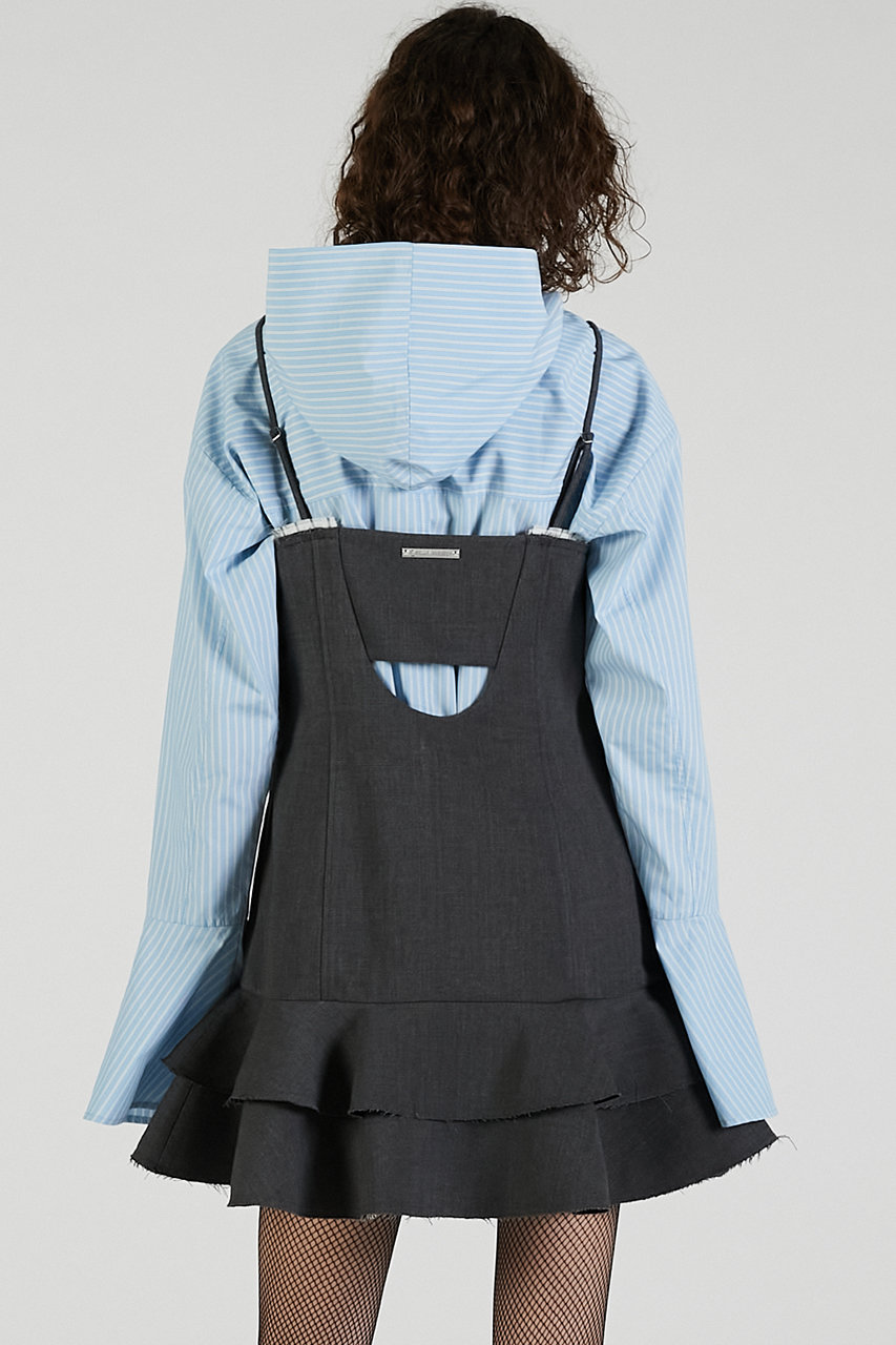 PRANK PROJECT(プランク プロジェクト)｜ウーステッドフリルチュニック