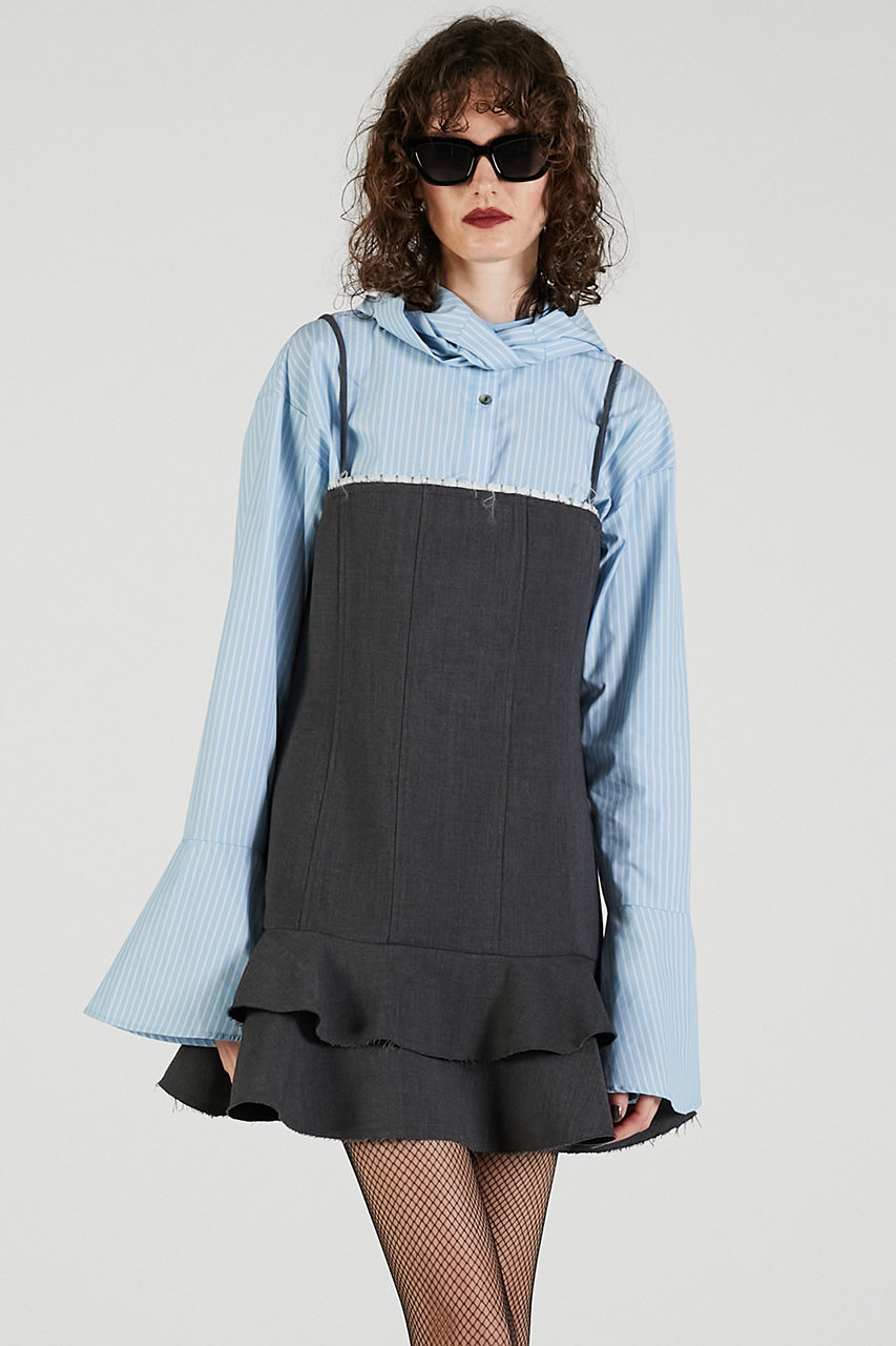 PRANK PROJECT(プランク プロジェクト)｜ウーステッドフリルチュニック