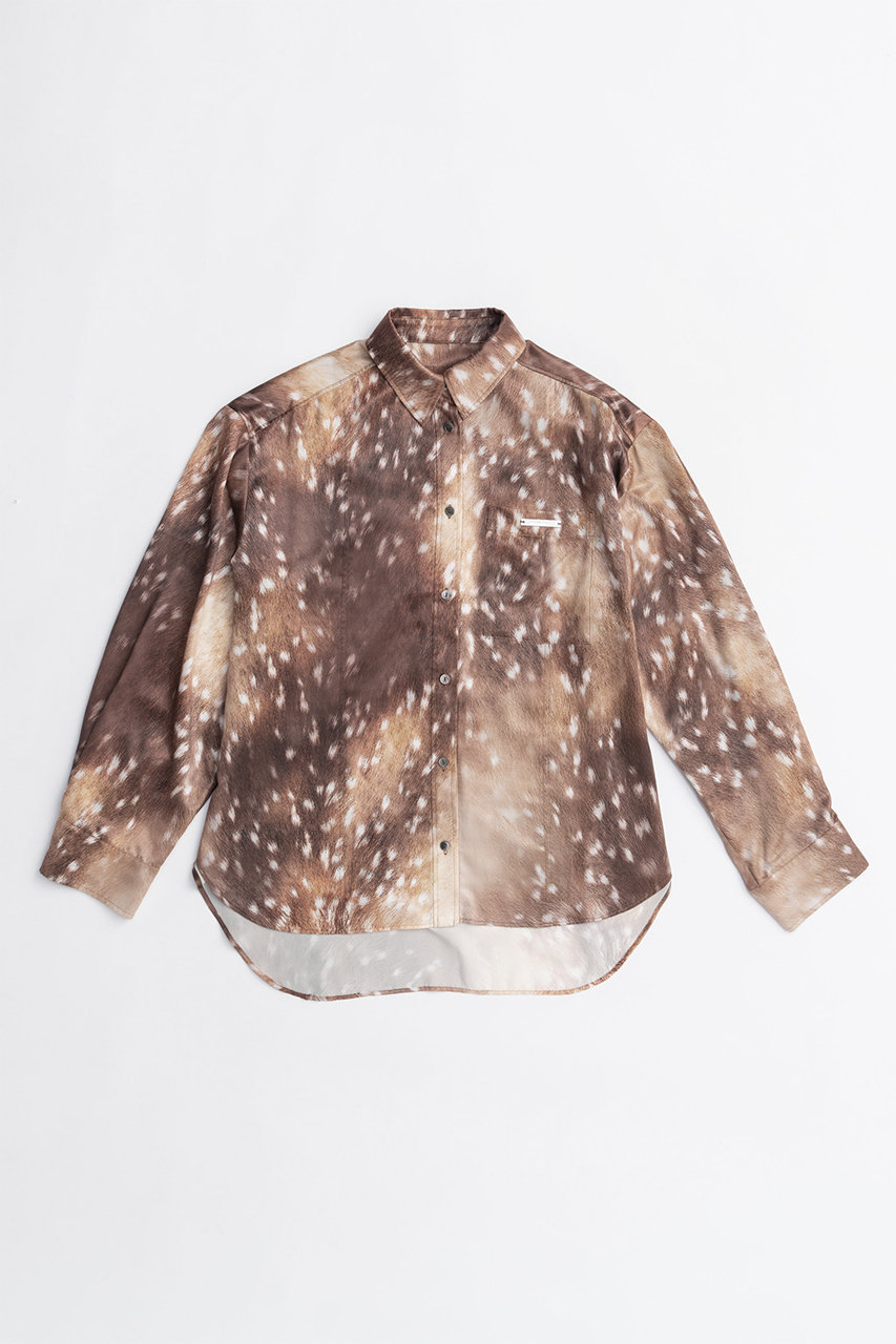 PRANK PROJECT バンビプリントオーバーシャツ / Bambi Print Overshirt (MLT(マルチカラー), FREE) プランク プロジェクト ELLE SHOP PRANK PROJECT バンビプリントオーバーシャツ / Bambi Print Overshirt (MLT(マルチカラー), FREE) プランク プロジェクト ELLE SHOP