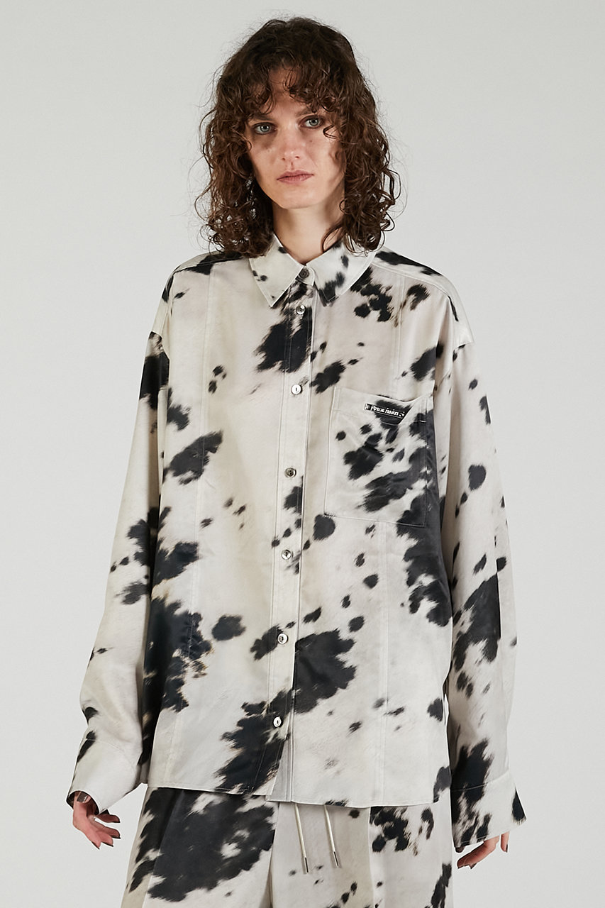 PRANK PROJECT ハラコプリントオーバーシャツ / Harako Print Overshirt (MLT(マルチカラー), FREE) プランク プロジェクト ELLE SHOP PRANK PROJECT ハラコプリントオーバーシャツ / Harako Print Overshirt (MLT(マルチカラー), FREE) プランク プロジェクト ELLE SHOP