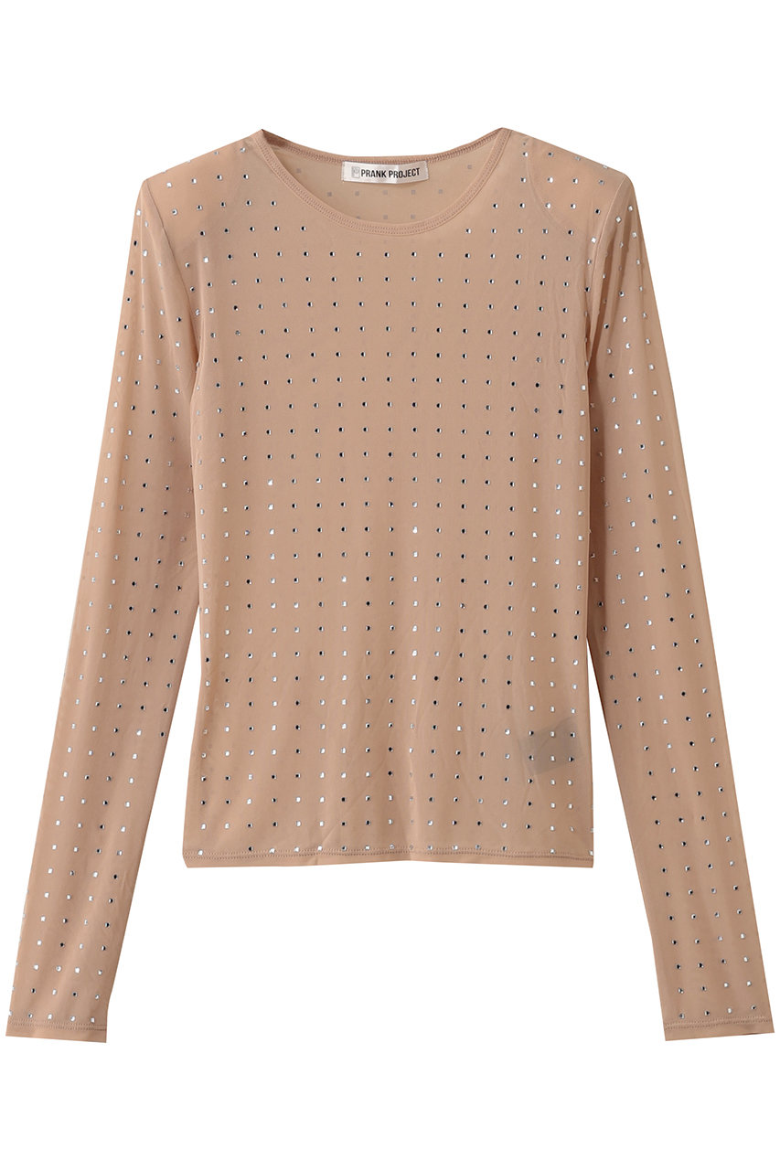 プランク プロジェクト/PRANK PROJECTのストーンメッシュスキントップ / Stone Mesh Skin Top(BGE(ベージュ)/31252315611)