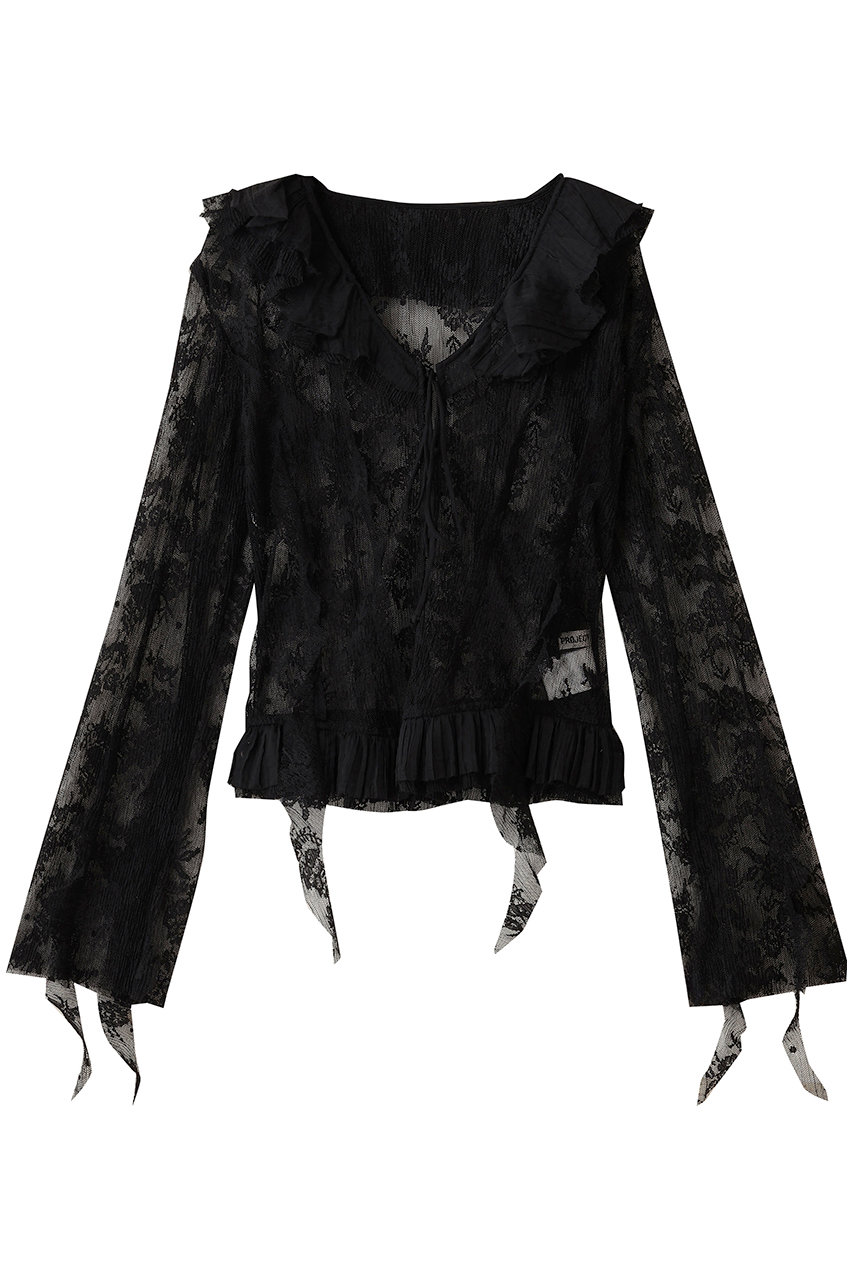 PRANK PROJECT(プランク プロジェクト)｜レースラッフルブラウス