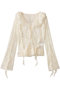 レースラッフルブラウス / Lace Ruffled Blouse プランク プロジェクト/PRANK PROJECT IVR(アイボリー)