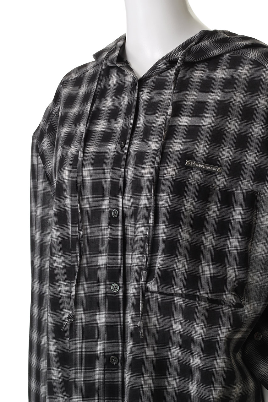 PRANK PROJECT(プランク プロジェクト)｜フーディチェックシャツ