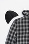 フーディチェックシャツ / Hoodie Check Shirt プランク プロジェクト/PRANK PROJECT