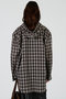フーディチェックシャツ / Hoodie Check Shirt プランク プロジェクト/PRANK PROJECT
