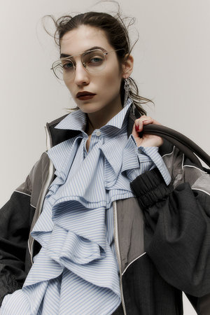 プランク プロジェクト/PRANK PROJECTのラッフルブラウス / Ruffle Blouse(110400/110403)