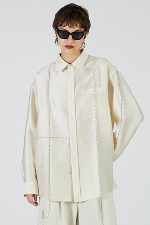 プランク プロジェクト/PRANK PROJECTのハンドステッチシャツ / Hand Stitched Shirt(110400/110403)