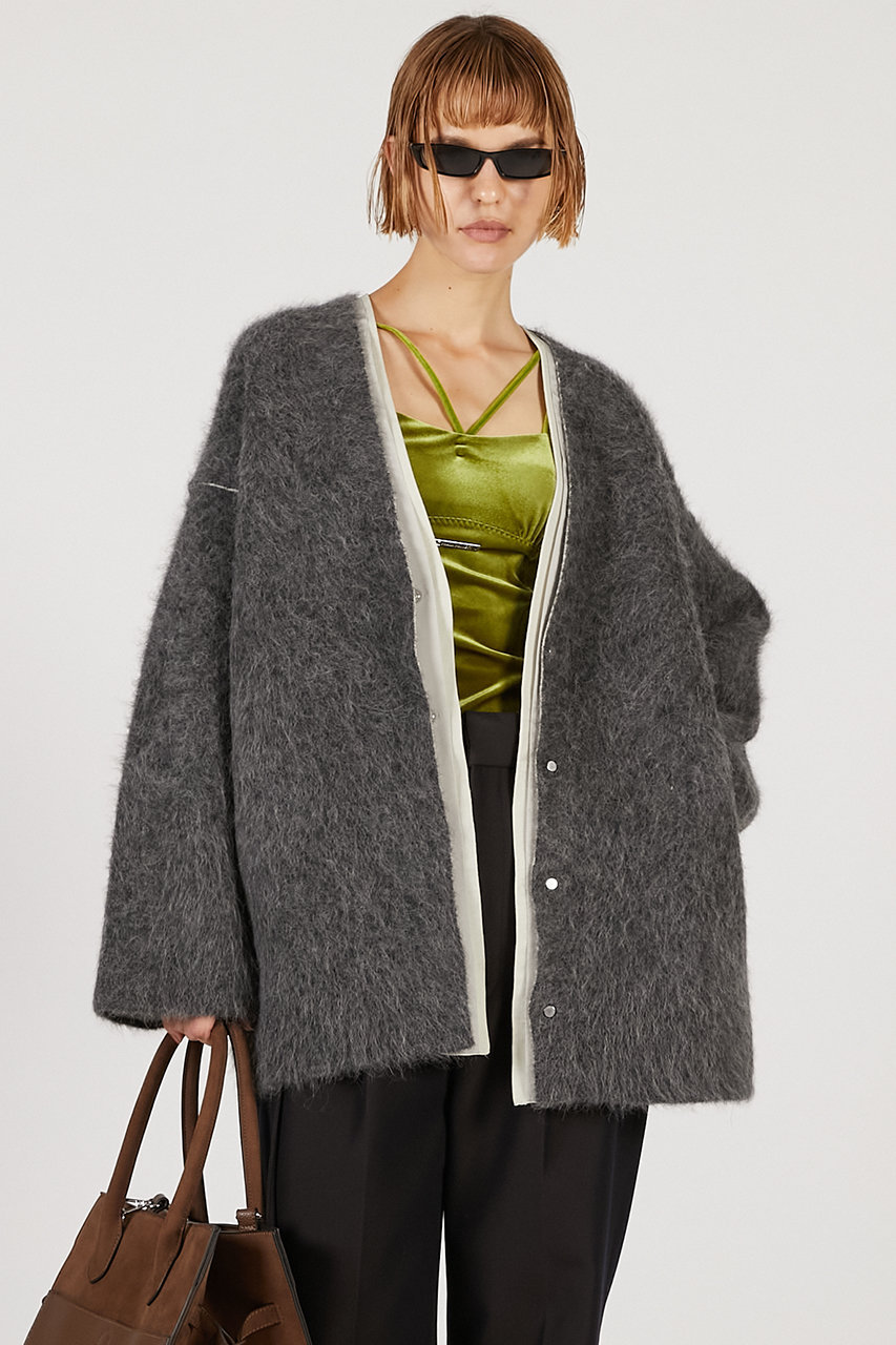 【新品未使用タグ付き】 ALPACA　ハンドメイド　カーディガン my beautiful landlet（マイビューティフルランドレット