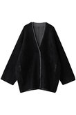 ダブルフェイスアルパカニットカーディガン / Double-faced Alpaca Knit Cardigan