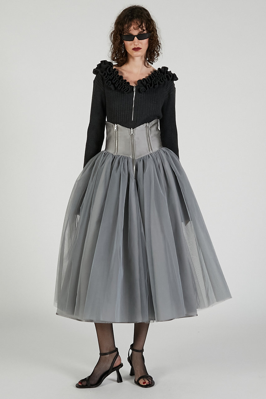 PRANK PROJECT(プランク プロジェクト)｜フリルニットボディスーツ