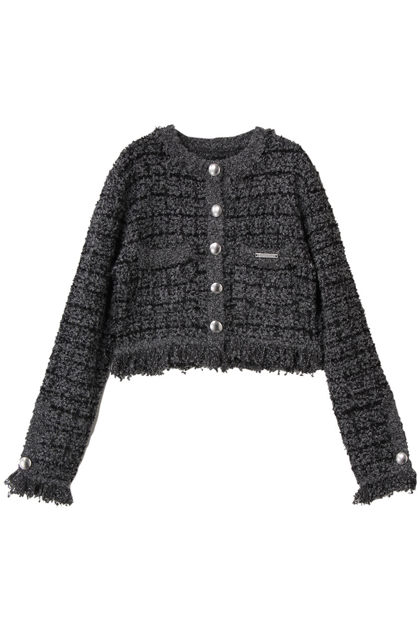 ツイードニットカーディガン / Tweed Knit Cardigan