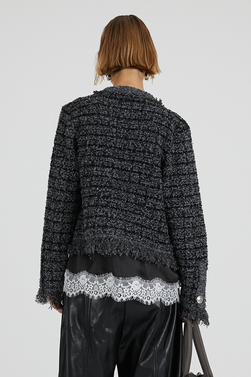 PRANK PROJECT(プランク プロジェクト)｜ツイードニットカーディガン