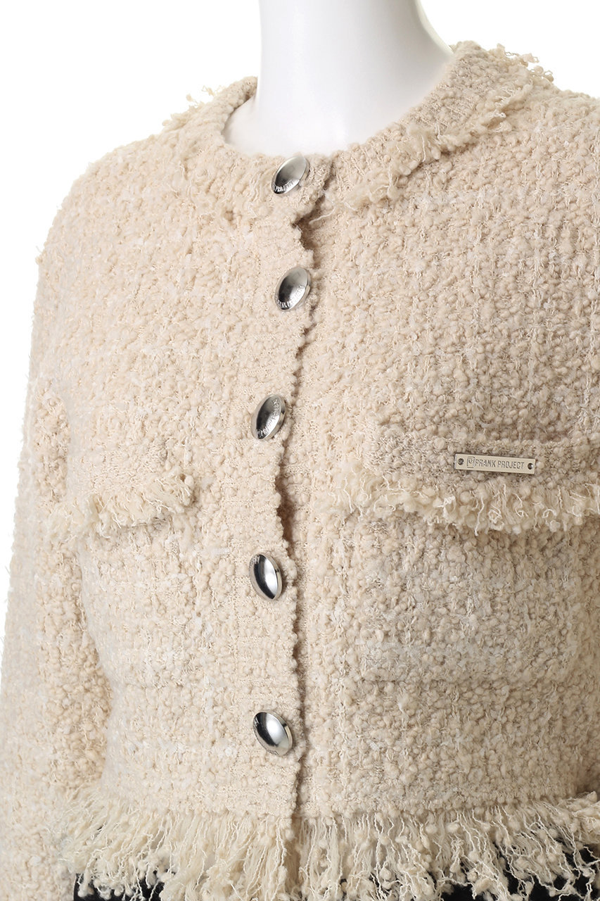 PRANK PROJECT(プランク プロジェクト)｜ツイードニットカーディガン