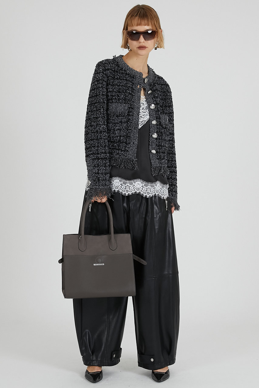 PRANK PROJECT(プランク プロジェクト)｜ツイードニットカーディガン