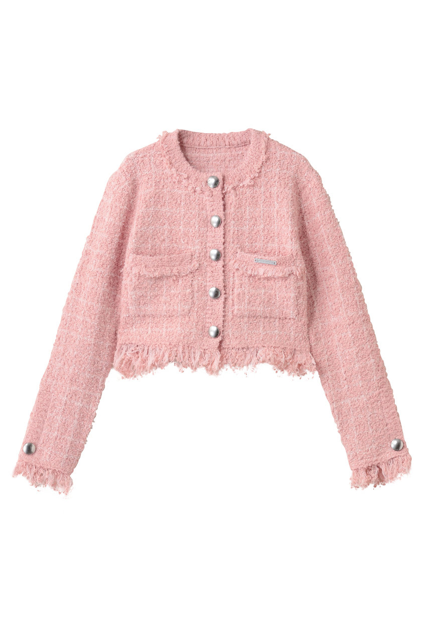 ツイードニットカーディガン / Tweed Knit Cardigan