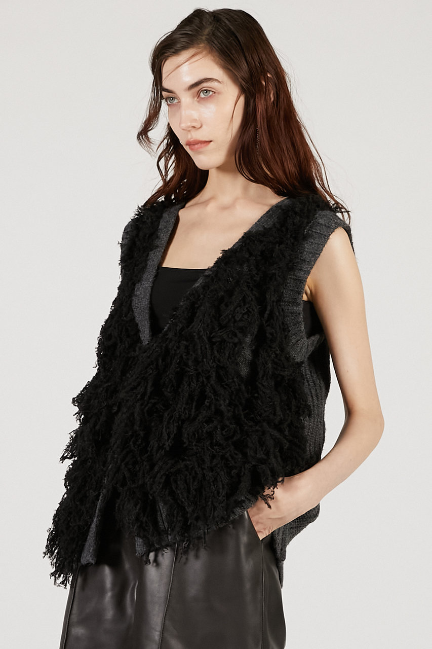 プランクプロジェクト　ニットベスト PRANK PROJECT(プランク プロジェクト)｜フラッフィーニットベスト