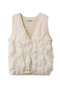 フラッフィーニットベスト / Fluffy Knit Vest プランク プロジェクト/PRANK PROJECT WHT(ホワイト)