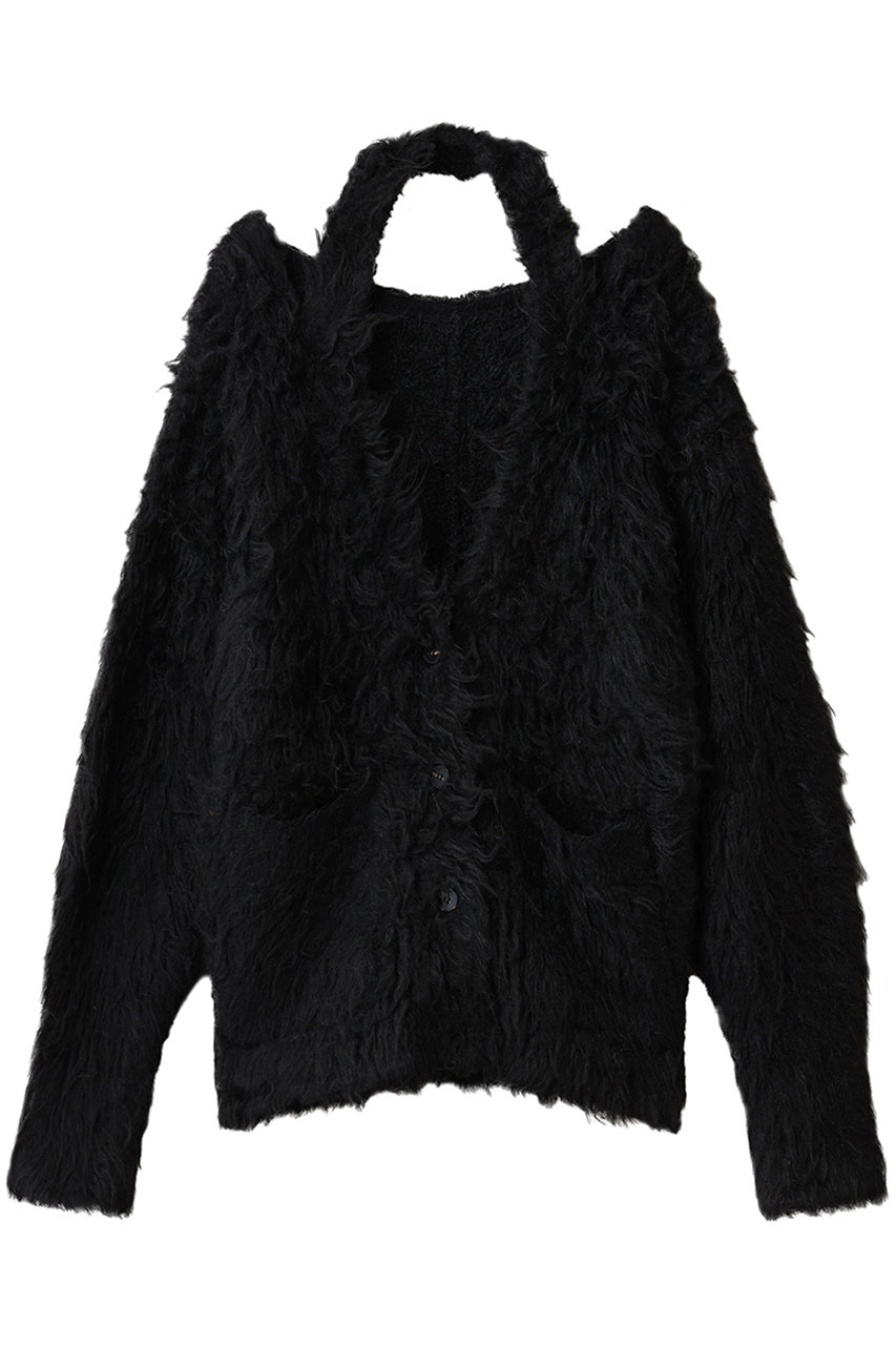プランク プロジェクト/PRANK PROJECTのシャギーニットカーディガン / Shaggy Knit Cardigan(BLK(ブラック)/31252365404)