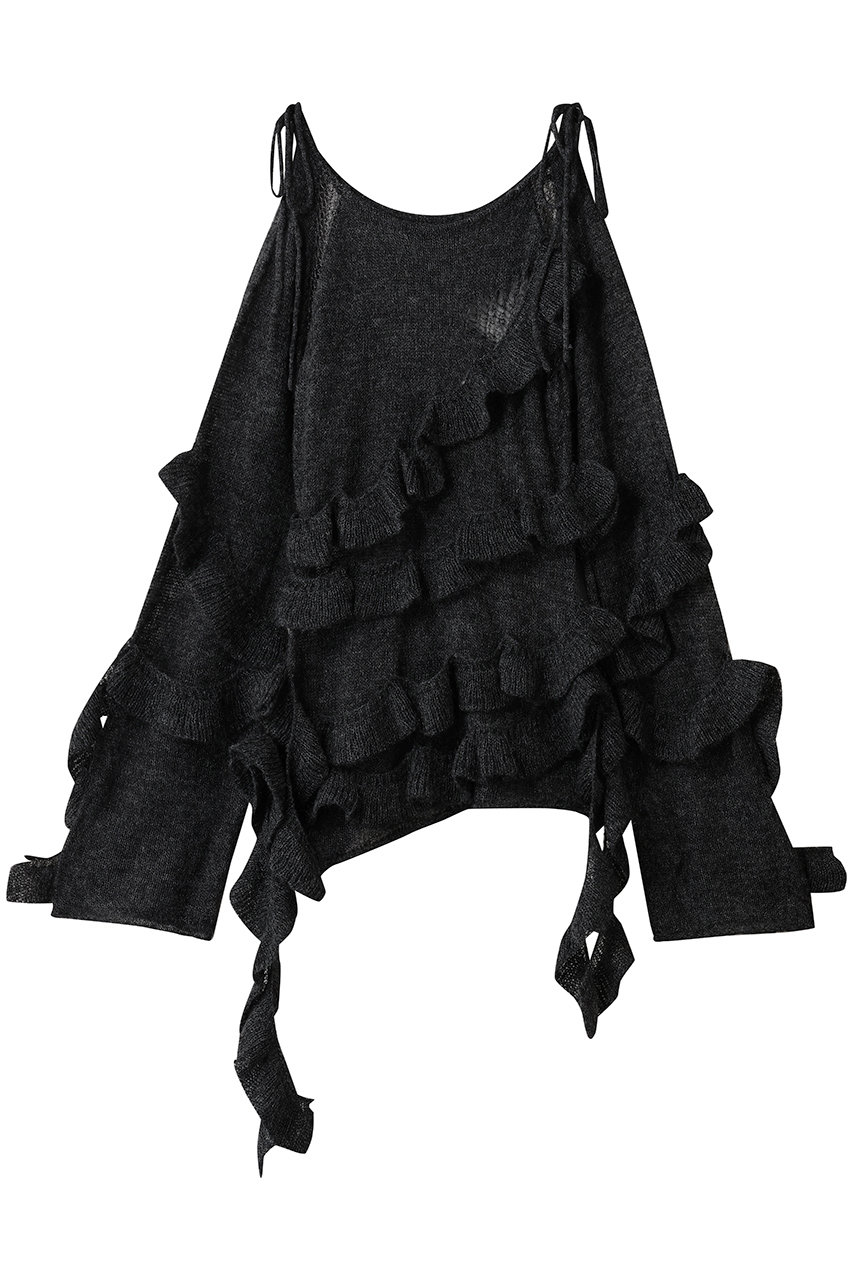 PRANK PROJECT モヘアチュニック / Mohair Tunic (C.GRY(チャコールグレー), FREE) プランク プロジェクト ELLE SHOP