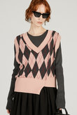 アーガイルニットベスト / Argyle Knit Vest