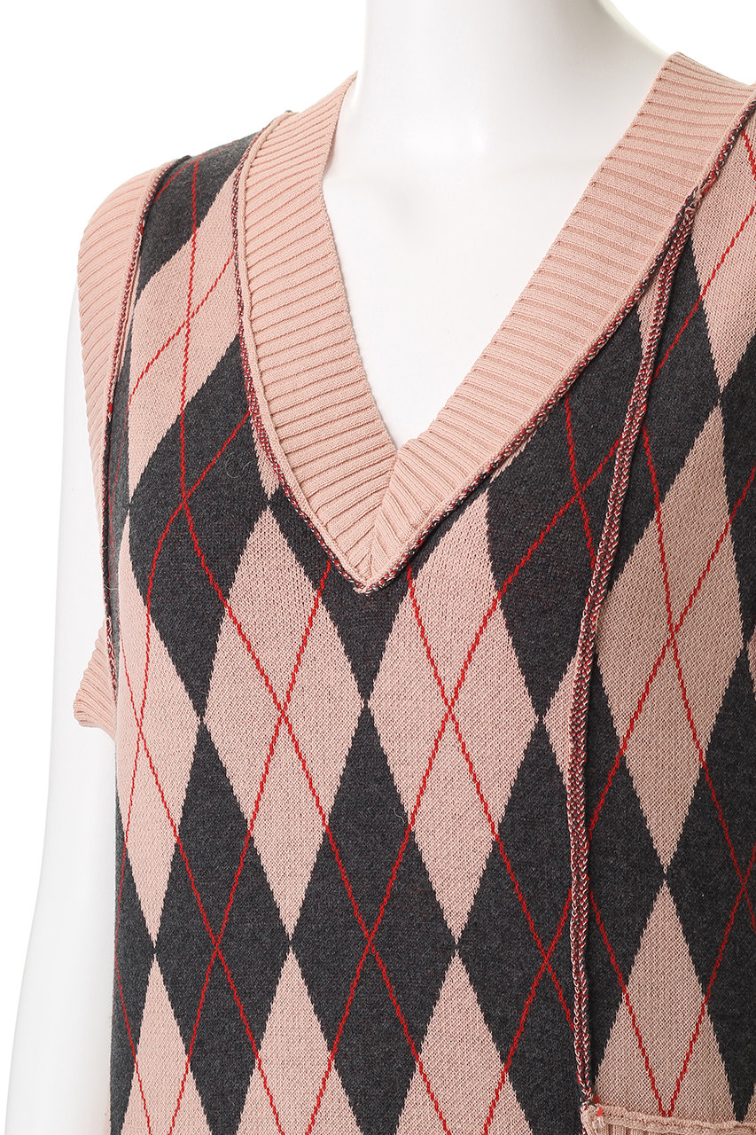 PRANK PROJECT(プランク プロジェクト)｜アーガイルニットベスト