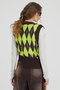 アーガイルニットベスト / Argyle Knit Vest プランク プロジェクト/PRANK PROJECT