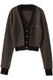 【予約販売】Vネックレイヤードカーデ / V-Neck Layered Cardigan プランク プロジェクト/PRANK PROJECT BRN(ブラウン)