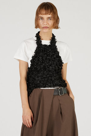 プランク プロジェクト/PRANK PROJECTのテープリボンホルタートップ / Tape Ribbon Halter Top(110300/110301)