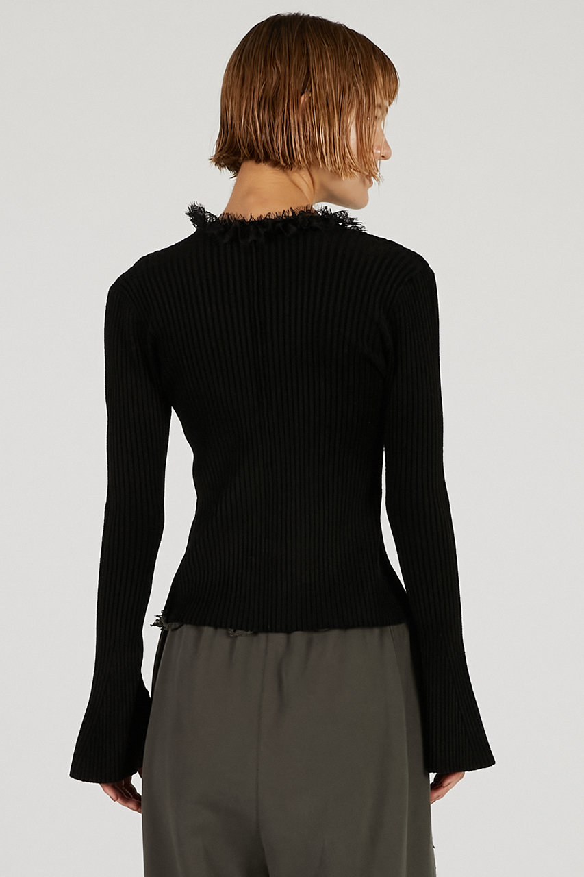 プランクプロジェクト　カーディガン PRANK PROJECT(プランク プロジェクト)｜レーストリムニット