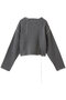 ステッチオーバーショルダーニット / Stitch Over Shoulder Knit プランク プロジェクト/PRANK PROJECT GRY(グレー)