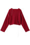 ステッチオーバーショルダーニット / Stitch Over Shoulder Knit プランク プロジェクト/PRANK PROJECT RED(レッド)