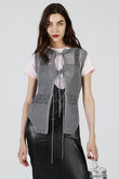 2WAYモヘアニットベスト / 2WAY Mohair Nitt Vest