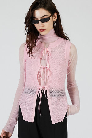 プランク プロジェクト/PRANK PROJECTの2WAYモヘアニットベスト / 2WAY Mohair Knit Vest(110300/110301)