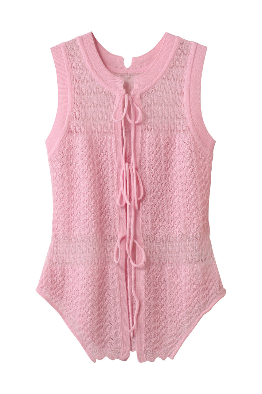 プランク プロジェクト/PRANK PROJECTの2WAYモヘアニットベスト / 2WAY Mohair Knit Vest(PNK(ピンク)/31252365904)
