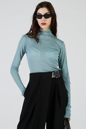 プランク プロジェクト/PRANK PROJECTのピュアメリノウールタートルトップ / Pure Merino Wool Turtleneck Top(110100/110103)