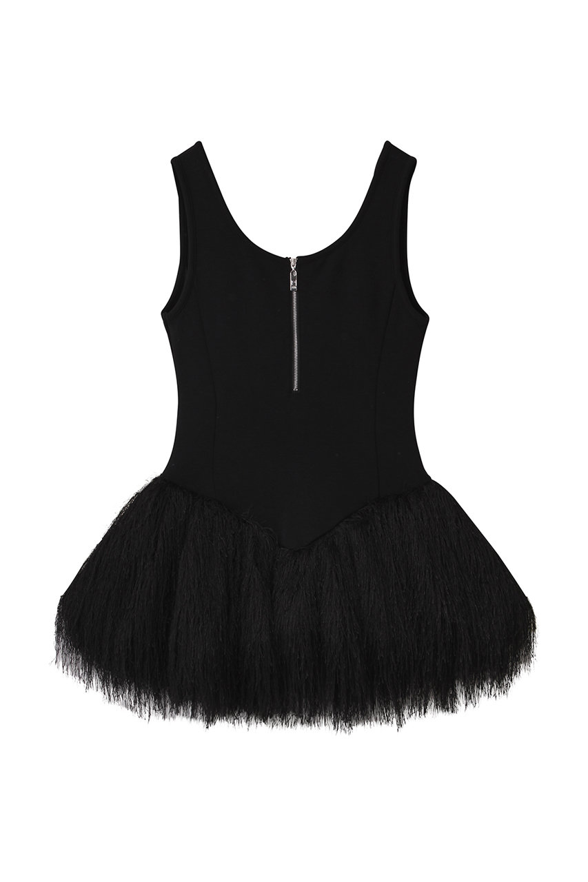 プランク プロジェクト/PRANK PROJECTのシャギーヘムペプラムタンク / Shaggy Hem Peplum Tank(BLK(ブラック)/31252415107)