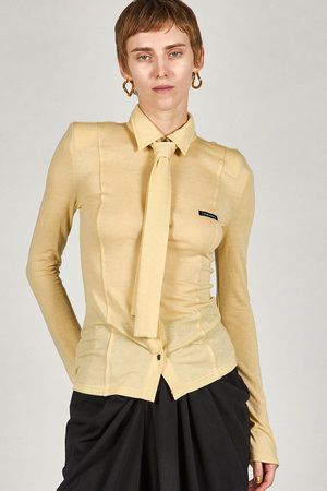 プランク プロジェクト/PRANK PROJECTの【予約販売】ネクタイスリムシャツ / Necktie Slim Shirt(110100/110103)