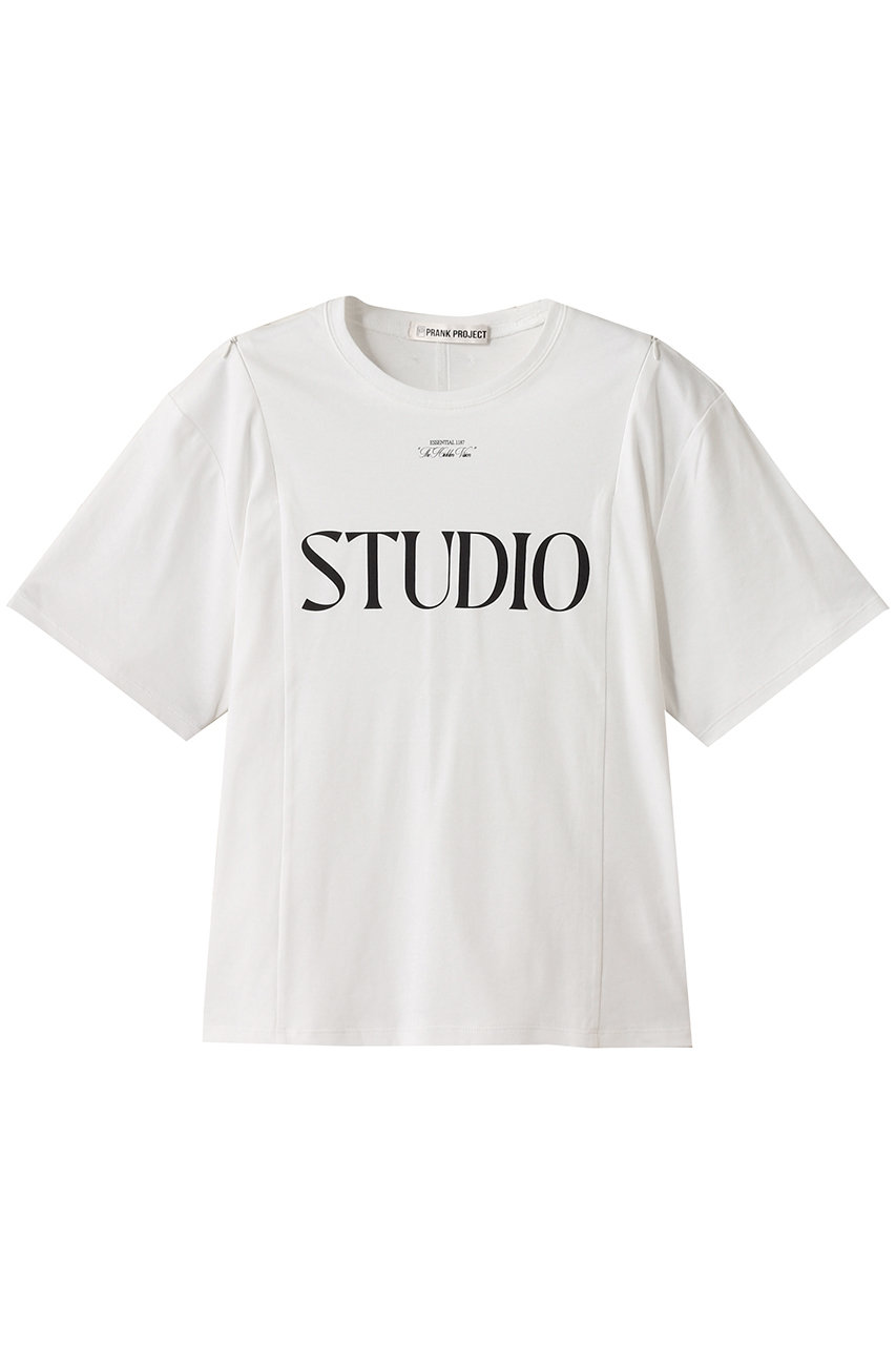 プランク プロジェクト/PRANK PROJECTのSTUDIOロゴTシャツ / STUDIO Logo T-Shirt(WHT(ホワイト)/31252415603)