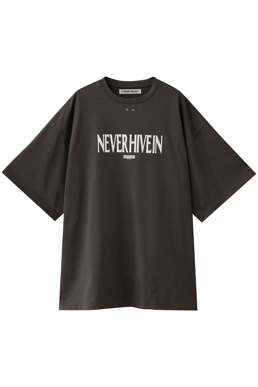 PRANK PROJECT◆半袖カットソー/FREE/ナイロン/GRY PRANK PROJECT(プランク プロジェクト)｜【予約販売】NEVER T
