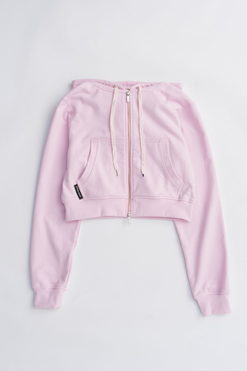 PRANK PROJECT ミニジップアップフーディ / Mini Zip-Up Hoodie (PNK(ピンク), FREE) プランク プロジェクト ELLE SHOP PRANK PROJECT ミニジップアップフーディ / Mini Zip-Up Hoodie (PNK(ピンク), FREE) プランク プロジェクト ELLE SHOP