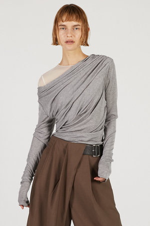 プランク プロジェクト/PRANK PROJECTのウールブレンドジャージトップ / Wool Blend Jersey Top(110100/110103)