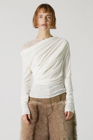 プランク プロジェクト/PRANK PROJECTのウールブレンドジャージトップ / Wool Blend Jersey Top(110100/110103)