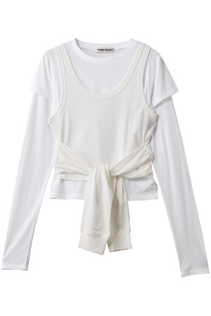 プランク プロジェクト/PRANK PROJECTのレイヤードロングスリーブTEE / Layered Long Sleeve T-Shirt(110100/110103)