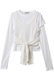 レイヤードロングスリーブTEE / Layered Long Sleeve T-Shirt