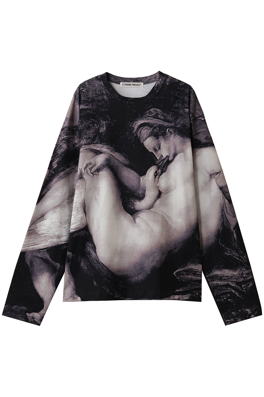 PRANK PROJECT マイソロジープリントロンT / Mythology Print Long Sleev Tee (BLK(ブラック), FREE) プランク プロジェクト ELLE SHOP PRANK PROJECT マイソロジープリントロンT / Mythology Print Long Sleev Tee (BLK(ブラック), FREE) プランク プロジェクト ELLE SHOP