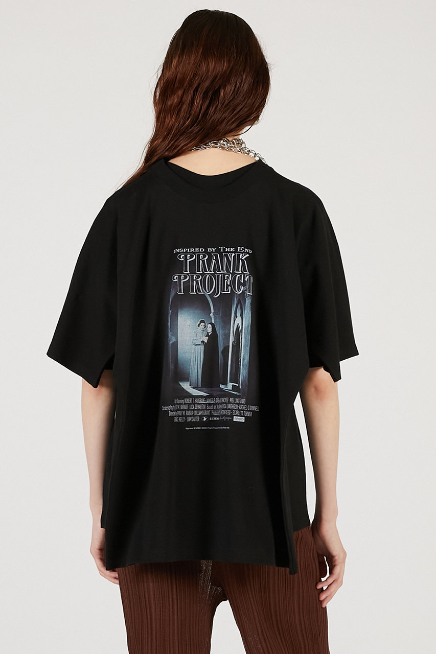 PRANK PROJECT Script Tee　ブラック PRANK PROJECT（プランクプロジェクト）の「IMPERFECTION－T